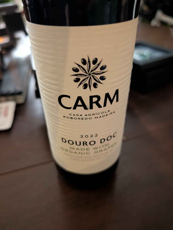 The Booze Journal, #1, January 1st - CARM Douro 2022